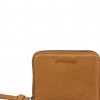 Burkely Just Jolie Small Zip Around Wallet Cognac