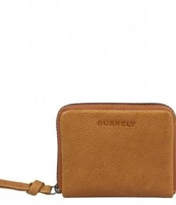 Burkely Just Jolie Small Zip Around Wallet Cognac
