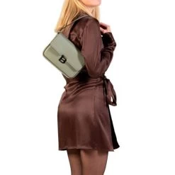 Burkely Modest Meghan Satchel Shoulderbag Light Green -Eastpak Winkel 1000269.43.72 5