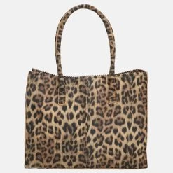 Zebra Natural Bag Kartel Lisa Leopard -Eastpak Winkel 121205516 231005 luipaard 34x14x28 4 1