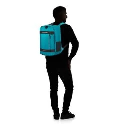 American Tourister Urban Track Cabin Backpack Verdigris Blue -Eastpak Winkel 147626 a029 urban track cabin backpack with silhouette