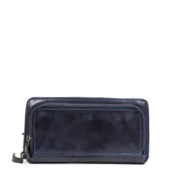 Bear Design Cow Lavato Demi Portemonnee Blue