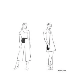 Hide & Stitches Paint Rock Telefoontasje 18632 Zwart -Eastpak Winkel 18632001 3