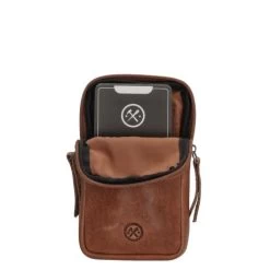 Hide & Stitches Paint Rock Telefoontasje 18632 Cognac -Eastpak Winkel 18632005 2