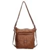 Hide & Stitches Paint Rock Schouder/ Rugtas 20075 Cognac -Eastpak Winkel 20075005 1