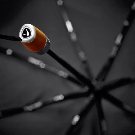 Senz Mini Automatic Deluxe Foldable Paraplu Pure Black 5 Senz Mini Automatic Deluxe Foldable Paraplu Pure Black - Afbeelding 3