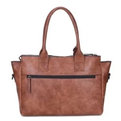 Wimona Catarina One Schoudertas Cognac -Eastpak Winkel 2031 kleur cognac achterkant