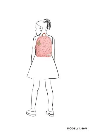 Zebra Girls Rugzak M Unicorn Roze 4 Zebra Girls Rugzak M Unicorn Roze - Afbeelding 2