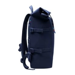GOT BAG RollTop Backpack 15" Pacific Blue -Eastpak Winkel 221111 rolltop pacific blue 04 side compressed