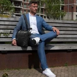 Chesterfield Duke Laptoptas 15.6" Black -Eastpak Winkel 2546297631 duke black c40.104200