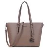 Wimona Kyara Schoudertas Taupe -Eastpak Winkel 3010 kleur cognac voorkant