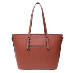 Wimona Kyara-One Schoudertas Cognac 10 Wimona Kyara-One Schoudertas Cognac -Eastpak Winkel 3011 kleur cognac achterkant 1