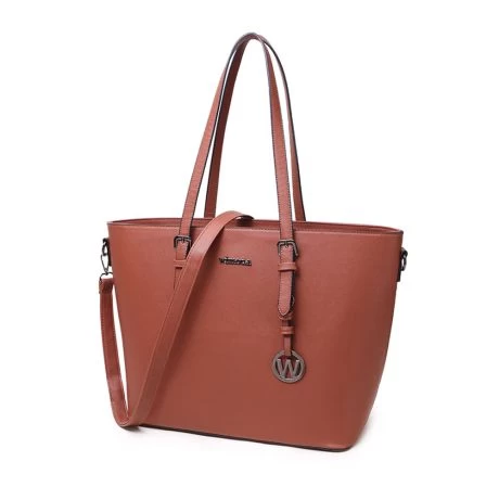 Wimona Kyara-One Schoudertas Cognac 4 Wimona Kyara-One Schoudertas Cognac - Afbeelding 2