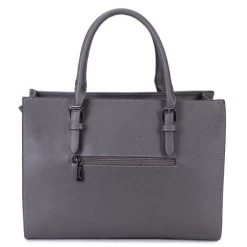 Wimona Natalia Schoudertas Grijs -Eastpak Winkel 3015 kleur grijs achterkant