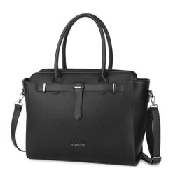Wimona Sienna Schoudertas Laptop 15.6" Black -Eastpak Winkel 3080 kleur zwart zijkant