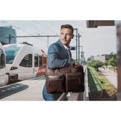 Chesterfield Misha Laptoptas 17" Brown -Eastpak Winkel 3491371848 misha bruin c40.103401