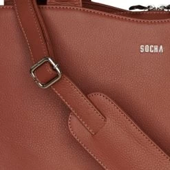 Socha Diamond Leather Businessbag 10-14" Cognac -Eastpak Winkel 4029276048956 07 1024x1024 1