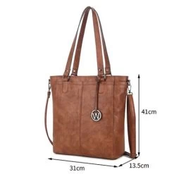 Wimona Fatma Shopper Laptop 13.3" Cognac -Eastpak Winkel 4090 kleur cognac formaat