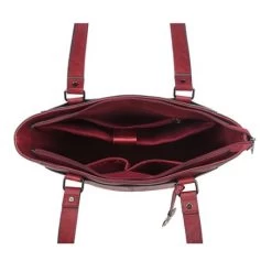 Wimona Fatma Shopper Laptop 13.3" Red -Eastpak Winkel 4090 kleur rood binnenkant