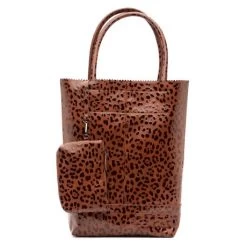 Zebra Trends Natural Bag Kartel Spots Camel