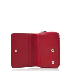 Castelijn & Beerens Donna Portemonnee 4 Pasjes RFID Rood -Eastpak Winkel 455430 ro d