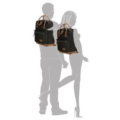 Enrico Benetti Santiago Rugtas Handle 15" Zwart -Eastpak Winkel 46161 001 silhouette