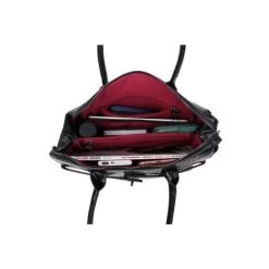 Wimona Liona Handtas Croco Black -Eastpak Winkel 5005 kleur zwart binnenkant 2