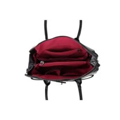 Wimona Liona Handtas Croco Black -Eastpak Winkel 5005 kleur zwart binnenkant