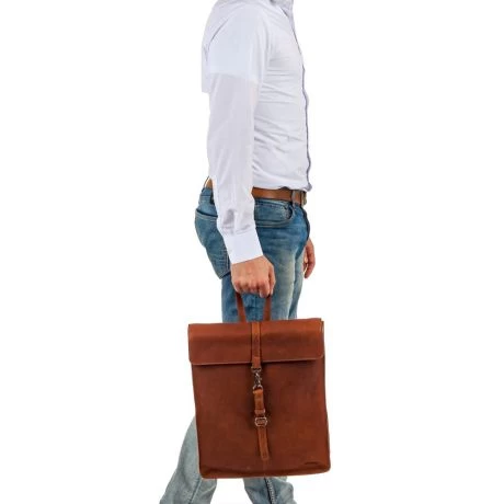 Burkely Antique Avery Backpack Cognac 9 Burkely Antique Avery Backpack Cognac - Afbeelding 8