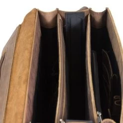 Plevier Retro Zeppelin Vintage Laptop Aktetas 3-Vaks 17.3" Brown -Eastpak Winkel 555 2 1