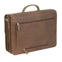 Plevier Retro Zeppelin Vintage Laptop Aktetas 3-Vaks 17.3" Brown -Eastpak Winkel 555 2 4
