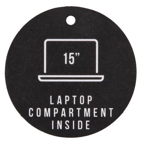 Enrico Benetti Rotterdam Laptop Rugtas 15" Middentaupe 8 Enrico Benetti Rotterdam Laptop Rugtas 15" Middentaupe - Afbeelding 6