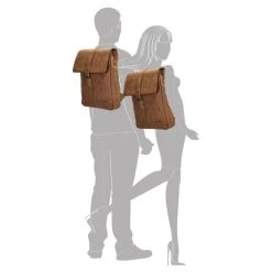 Enrico Benetti Rotterdam Laptop Rugtas 17" Camel -Eastpak Winkel 66599010 3