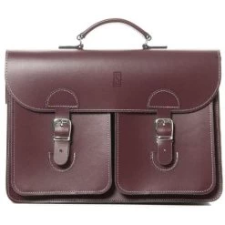 OldSchool Bags Schooltas Extra Large Bordeaux Rood