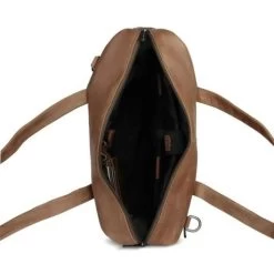 Plevier Skye Leren Dames Laptoptas 14" Taupe -Eastpak Winkel 702 6 skye leren dames schoudertas 14 inch taupe 4 1