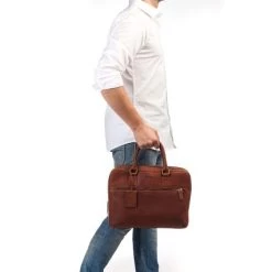 Burkely Antique Avery Laptopbag 13.3" Cognac -Eastpak Winkel 798156.24 7