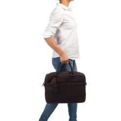 Burkely Antique Avery Laptopbag 15" Brown -Eastpak Winkel 8007409.56.20 6