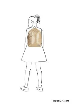 Zebra Kinder Rugzak M Leopard Gold -Eastpak Winkel 811102 m996 3