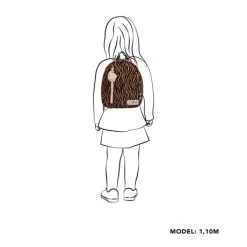 Zebra Trends Kinder Rugzak S Zebra Brown -Eastpak Winkel 826601 zebrabrown 3