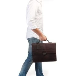 Burkely Vintage Dean Briefcase 3-Vaks Brown -Eastpak Winkel 9006379.22.20 7