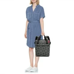 Reisenthel Allrounder R Backpack Signature Black -Eastpak Winkel allrounder r signature black 4