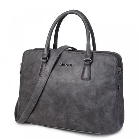 Wimona Arianna One Handtas Grijs 4 Wimona Arianna One Handtas Grijs - Afbeelding 2