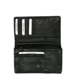 Bear Design Cow Lavato Dames Portemonnee CL782 Black -Eastpak Winkel black cl782 3