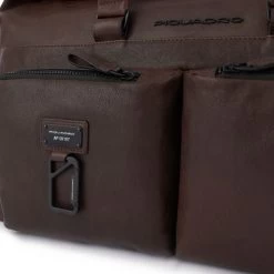 Piquadro Harper Weekender Duffle Bag Reistas Black -Eastpak Winkel bv5740ap n dett5