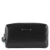 Piquadro Blue Square Toiletry Bag Two Dividers Black