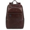 Piquadro Blue Square Computer Backpack 14" Mahogany