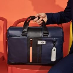 Piquadro Urban Laptop Briefcase 15.6'' Black/Grey -Eastpak Winkel ca3339ub00 grn dett7