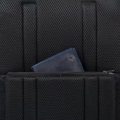 Piquadro Urban Fast Check PC Backpack 15.6'' Black/Grey -Eastpak Winkel ca4532ub00 grn dett5