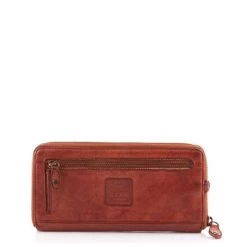 Bear Design Cow Lavato Dames Portemonnee CL15882 Cognac