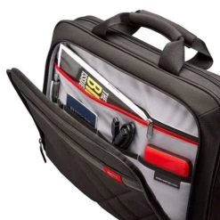 Case Logic® Case Logic DLC117 17" Laptop Briefcase Black -Eastpak Winkel dlc117 fs thumb5 sized 525x544 1